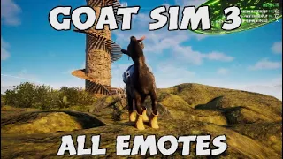 Goat Simulator 3 🐐|All Emotes