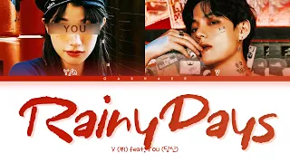 [V & YOU 뷔, 당신] Rainy Days : 2 members (You as member) KARAOKE