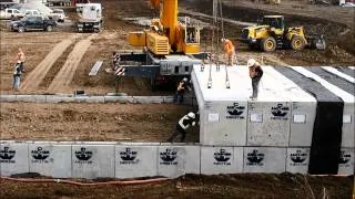 Supersized Clamshell Box Culvert Install - 407 ETR & Anchor Concrete