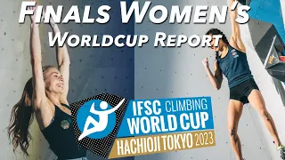 IFSC Worldcup Report 2023   Hachioji Japan Women Final