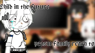 Children in the future yeosm family react to Her parents •Minecraft animation•  part [2/3]