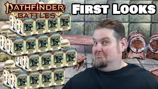 Pathfinder Battles Miniatures First Look --- Shattered Star Full Case Unboxing Part 3