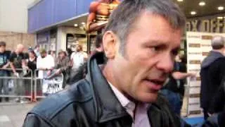 Iron Maiden Flight 666 Movie Premiere Bruce Dickinson interview London 20/4/09 (part 1)