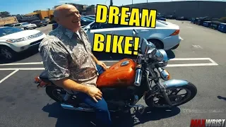 Gave Girlfriends Dad a BIKE for FATHERS DAY!