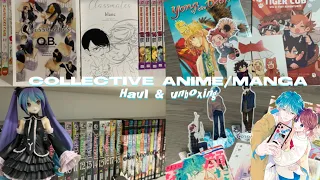 collective animanga haul/unboxing (hatsune miku figure, classmates, jjk fan zine)