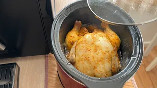 Готовлю курицу в медленноварке Crock-Pot. Обалденно вкусно!)