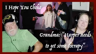Harper ~ I Hope You Choke ~ WILD RIDE! Grandparents from Tennessee (USA) react - first time reaction