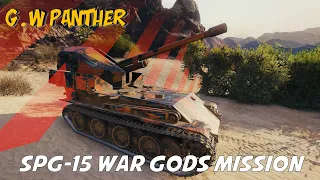 World Of Tanks G.W Panther (SPG-15 War Gods Mission)