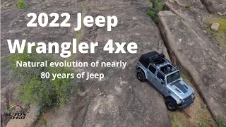 2022 Jeep Wrangler 4xe, 1st. look on the road and off-road around Austin, Texas