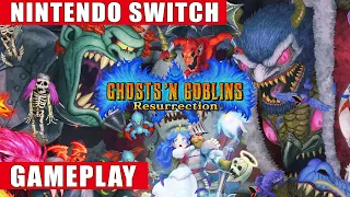 Ghosts 'n Goblins Resurrection Nintendo Switch Gameplay