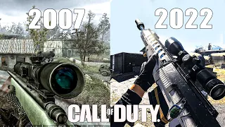 Evolution of Call of Duty Multiplayer Games 2003 - 2022