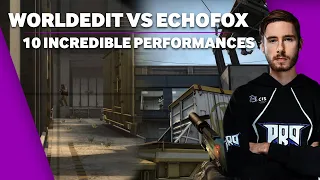 WorldEdit vs Echo Fox | Top 10 Individual CS:GO Performances