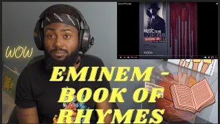 MY BRAIN!! | Eminem - Book of Rhymes (feat Dj Premier) | BEST REACTION!!!