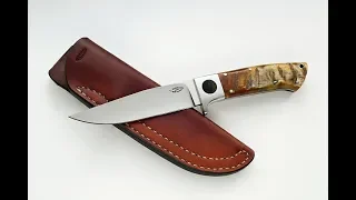 No.432 - Hunting knife  Elmax / ram horn