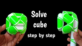 How To Solve Round Snake Cube Step By Step