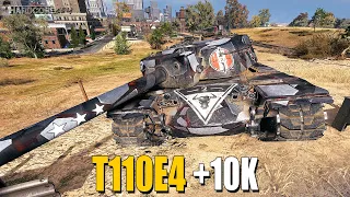 T110E4: 10k damage, 5 tanks destroyed - World of Tanks