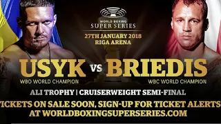 Usyk Going To Latvia For Briedis Fight - On The Road Again - Gassiev vs Dorticos In Russia