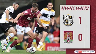 HIGHLIGHTS: Port Vale 1 Northampton Town 0