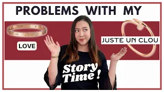 The Problems With My Cartier Love & Juste Un Clou Bracelets… *STORYTIME* | My First Luxury