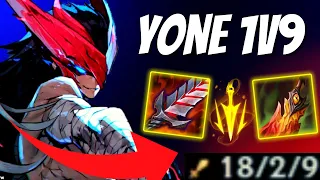 É POR ISSO QUE YONE É O MELHOR PRA CARREGAR, ATÉ UMA YUMI PESADA #leagueoflegends #yone