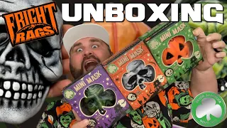 Halloween III Mini Mask Silver Shamrock Box Set @frightrags Unboxing/Review | deadpit.com