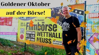 Filmbörse Neuss (01.10.23): Schönes Wetter, schöne Ausbeute!