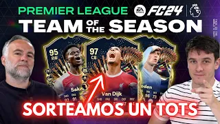 REACCIONAMOS A LOS TOTS DE LA PREMIER LEAGUE EN FC 24 + SORTEO DE UN TOTS