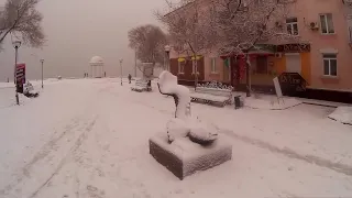 Зима в Бердянске (2017 год)