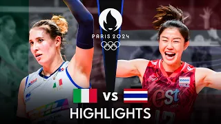 THAILAND vs ITALY | Highlights | Women's OQT 2023