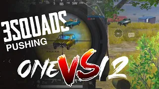 3 SQUADS Rushed At Me & This Happened | PUBG Mobile Solo Vs Squad Insane Gameplay | HYPE Turtle