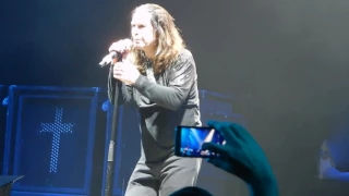 Black Sabbath The End - Final Show in Birmingham England 2/4/2017 - Ozzy rallying the crowd