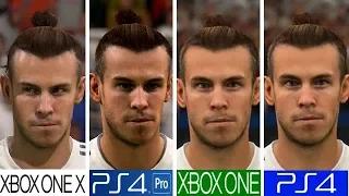 FIFA 19 | Xbox one X VS PS4 Pro VS Xbox One VS PS4 | Graphics Comparison