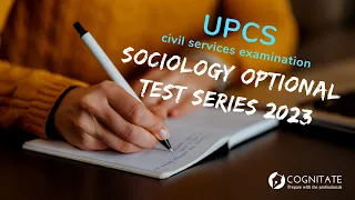 Sociology optional test series 2023: UPCS civil services examination: Cognitate