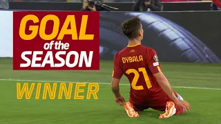 🤩 DYBALA v FEYENOORD IS THE GOAL OF THE SEASON 2022/23! 🤝 Presented by Socios