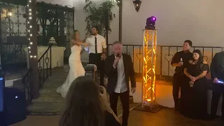 Richard Page from Mr. Mister Sings Broken Wings at Wedding
