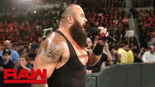 Braun Strowman interrupts Paul Heyman en route to WWE Crown Jewel: Raw, Oct. 22, 2018