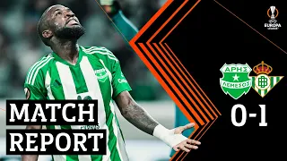 [MATCH REPORT] ARIS vs BETIS (26/10/2023)