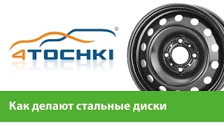 Как делают стальные диски - 4 точки. Шины и диски 4точки - Wheels & Tyres 4tochki