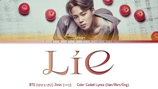 BTS (방탄소년단) Jimin (지민) - Lie (Color Coded Lyrics Han/Rom/Eng)