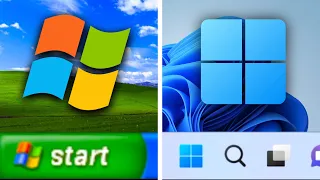 Windows XP vs Windows 11 22H2!
