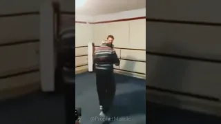 Old Man Teaches Young Bully a Lesson in the Boxing Ring