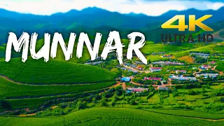 MUNNAR-KERALA -4K ARIEL VIEW