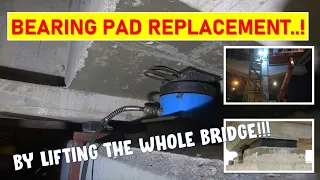 Bridge Elastomeric Bearing Pad Replacement At EDL Highway