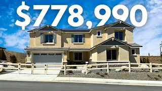 INSIDE A MASSIVE $778,990 NEW CONSTRUCTION HOME IN MENIFEE,CA!