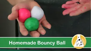 How to make a bouncy ball at home | 5 Minute DIY Bouncy Ball Recipe