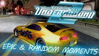 NFS Undeground 2 EPIC WINS AND MOMENTS (Part 1)