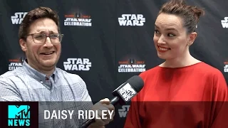 Daisy Ridley on Rey's Role in 'Star Wars: The Last Jedi' | MTV News