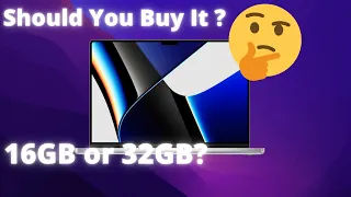 Should You Buy The New MacBook M1? 16 or 32 GB? 1 Minute Developer Answer