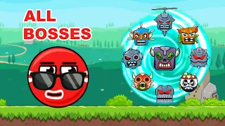 Bounce Ball 6: Red Bounce Ball Hero | All Bosses + Premium Skins