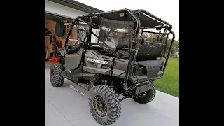 2022 honda pioneer 1000-5 with highlifter 3" lift and beadlock wheels